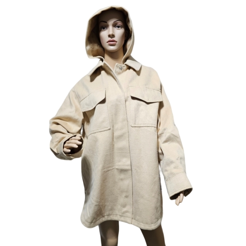 NWT Women's ASOS Tan Wool Coat